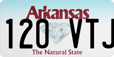 AR license plate 120VTJ