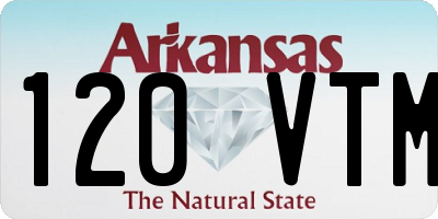 AR license plate 120VTM