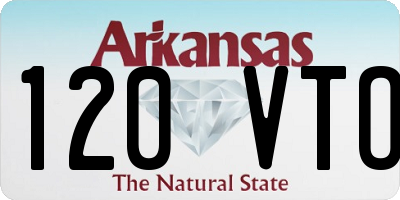 AR license plate 120VTO