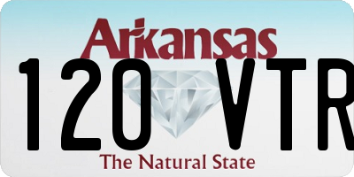 AR license plate 120VTR