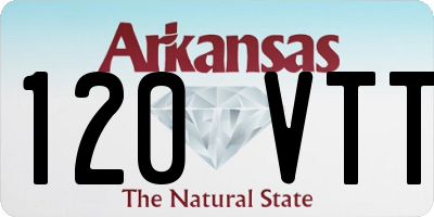 AR license plate 120VTT