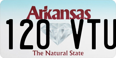AR license plate 120VTU