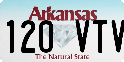 AR license plate 120VTV