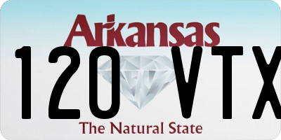 AR license plate 120VTX