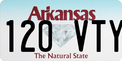 AR license plate 120VTY