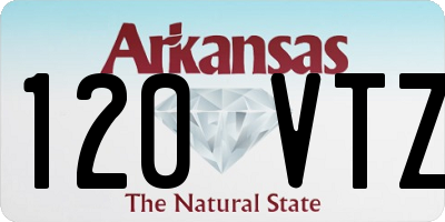 AR license plate 120VTZ