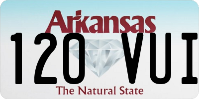 AR license plate 120VUI