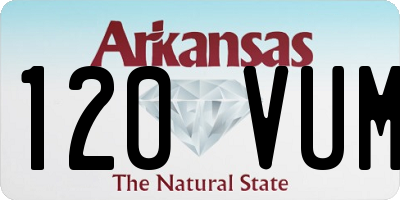 AR license plate 120VUM