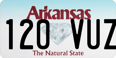 AR license plate 120VUZ