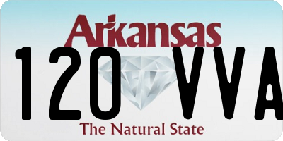 AR license plate 120VVA