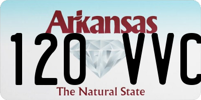 AR license plate 120VVC