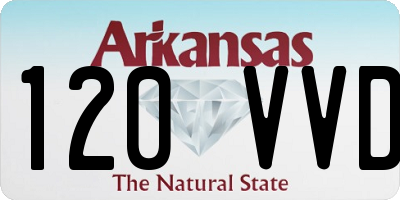 AR license plate 120VVD