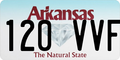 AR license plate 120VVF