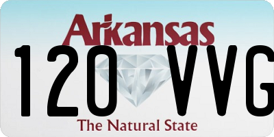 AR license plate 120VVG