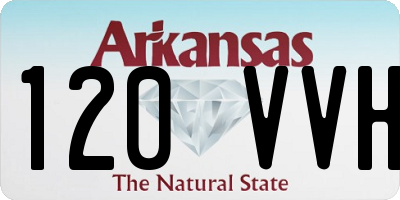 AR license plate 120VVH