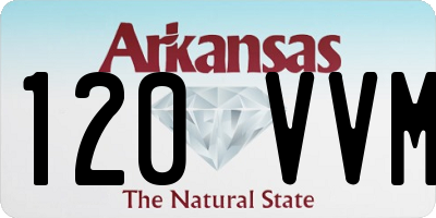 AR license plate 120VVM