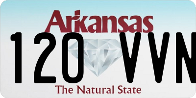 AR license plate 120VVN