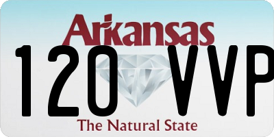 AR license plate 120VVP