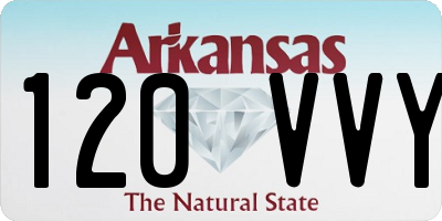 AR license plate 120VVY