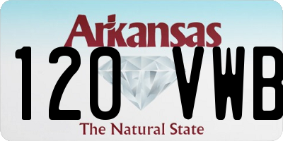 AR license plate 120VWB