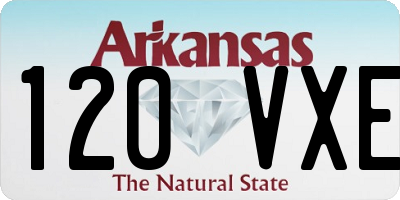 AR license plate 120VXE