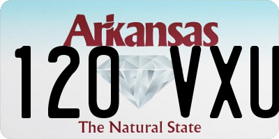 AR license plate 120VXU