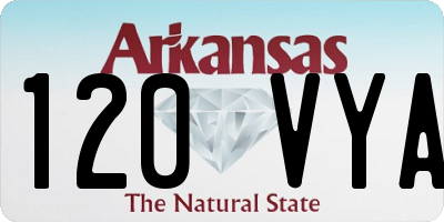 AR license plate 120VYA