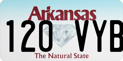 AR license plate 120VYB