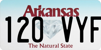 AR license plate 120VYF