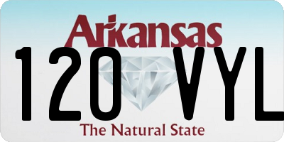 AR license plate 120VYL