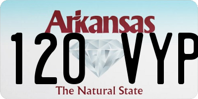 AR license plate 120VYP