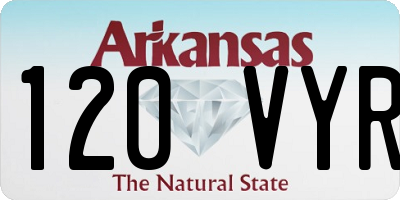 AR license plate 120VYR