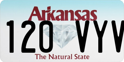 AR license plate 120VYV