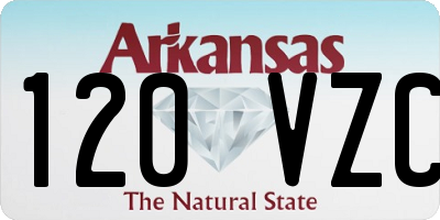 AR license plate 120VZC