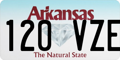 AR license plate 120VZE