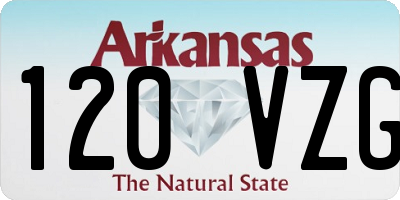AR license plate 120VZG