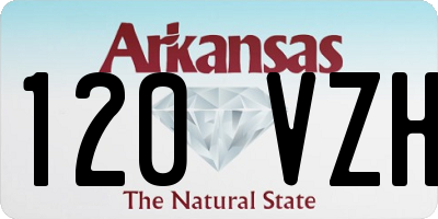 AR license plate 120VZH