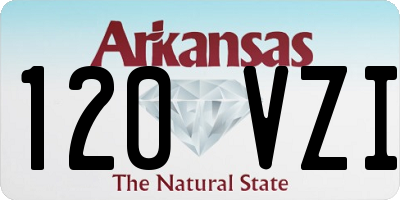 AR license plate 120VZI
