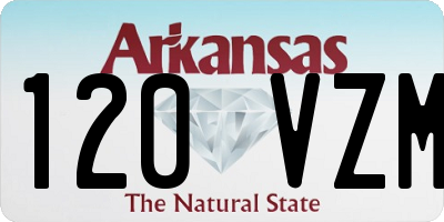 AR license plate 120VZM