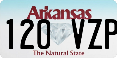 AR license plate 120VZP
