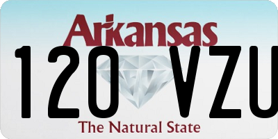 AR license plate 120VZU
