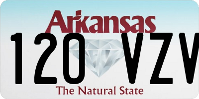 AR license plate 120VZV