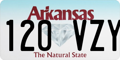 AR license plate 120VZY