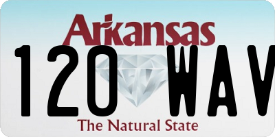 AR license plate 120WAV