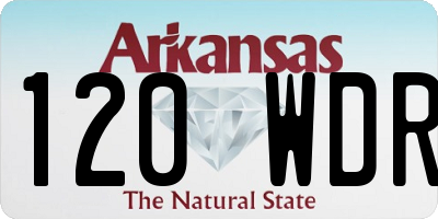 AR license plate 120WDR