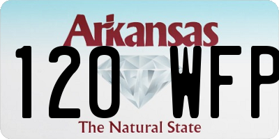 AR license plate 120WFP