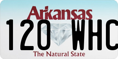 AR license plate 120WHC