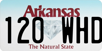 AR license plate 120WHD