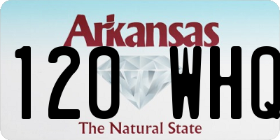 AR license plate 120WHQ