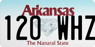 AR license plate 120WHZ